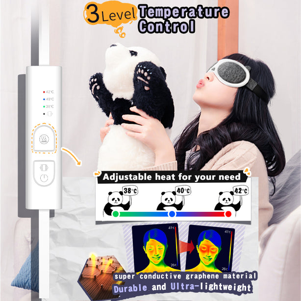Anlan Eye Warmer Panda Eye Relaxing Mask