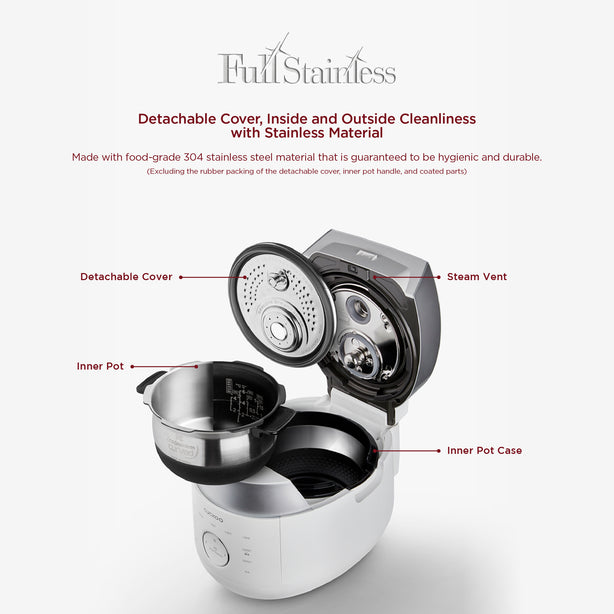 LHTR10 IH Twin Pressure Multi-Cooker (10 Cups)