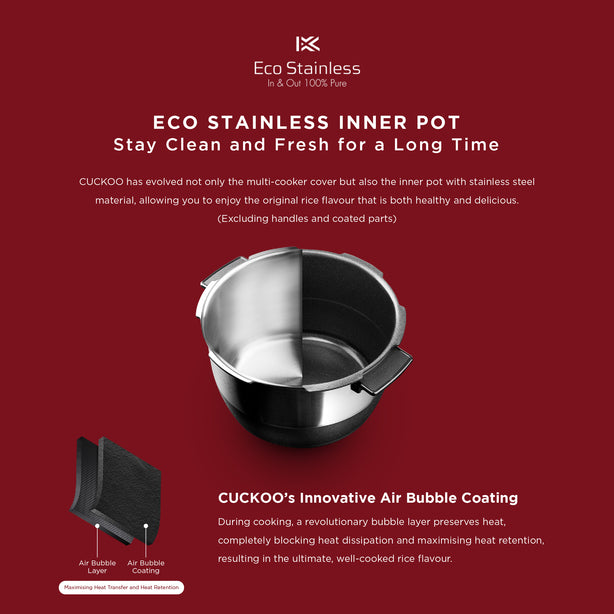 LHTR06 IH Twin Pressure Multi-Cooker (6 Cups)