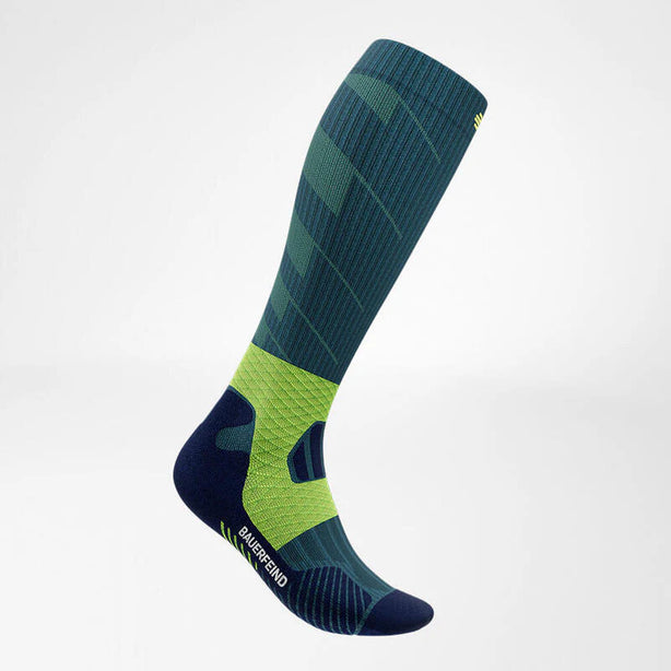 Trail Run Compression Socks Women Midnight Teal