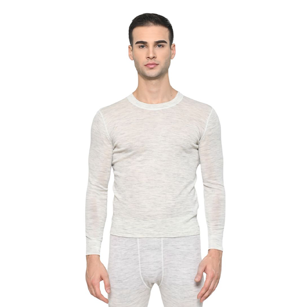 COLDWEAR Men Woolmark Certified 100% Merino Wool Thermal Top