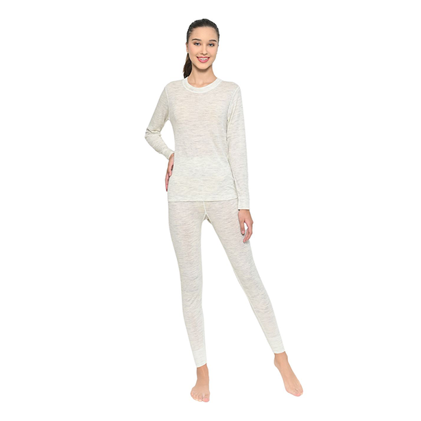 COLDWEAR Ladies Woolmark Certified 100% Merino Wool Thermal Top