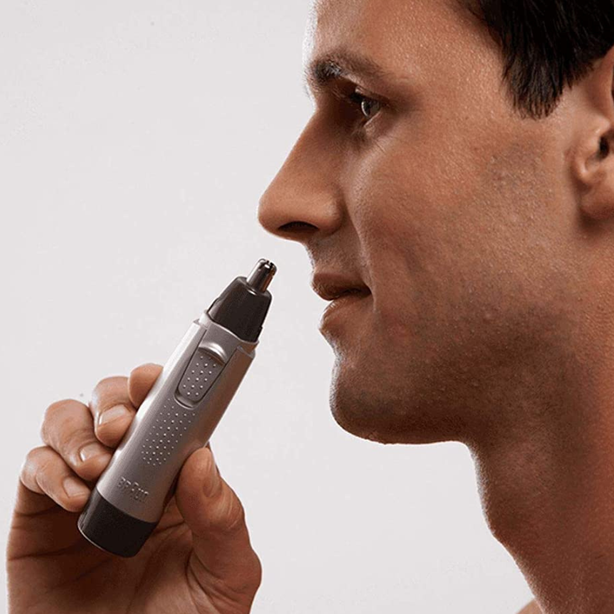 Braun EN 10 Nose Ear Hair Trimmer Battery Operated Wet Dry