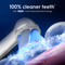 Oral-B iO Series 9 Rose Quartz Electric Toothbrush with Micro-Vibration Bluetooth A.I 3D Teeth Tracking Interactive Colour Display