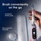 Oral-B iO Series 9 Rose Quartz Electric Toothbrush with Micro-Vibration Bluetooth A.I 3D Teeth Tracking Interactive Colour Display