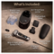 Braun Series 9 Pro+ 9597cc Electric Shaver with 6-in-1 Smartcare center and ProComfort Head, Silver