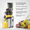 Kuvings REVO 830 Whole Slow Juicer with Triple Feeding Chute for Cold Press fibrous fruits and vegetables (Matt Silver)