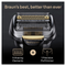 Braun Series 9 Pro+ 9510s Wet & Dry shaver with charging stand and travel case, atelier black