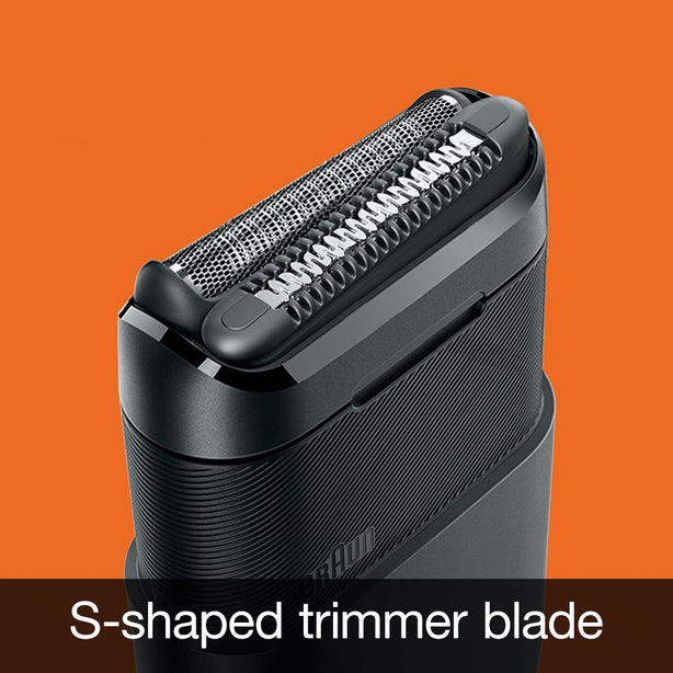 Braun M1012 Wet & Dry Pocket Shaver, Rechargeable