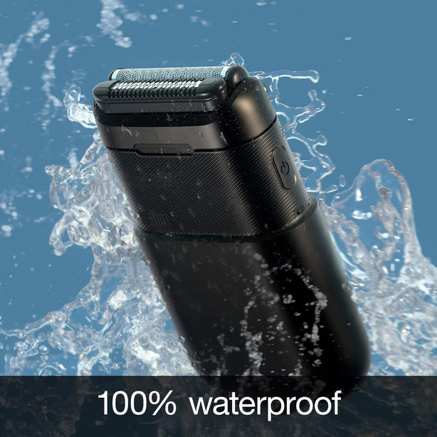 Braun M1012 Wet & Dry Pocket Shaver, Rechargeable
