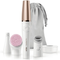 Braun Face Spa Pro SE 912 Epilator – 3-in-1 Facial Epilator Cleanser and Skin Toning System at Home