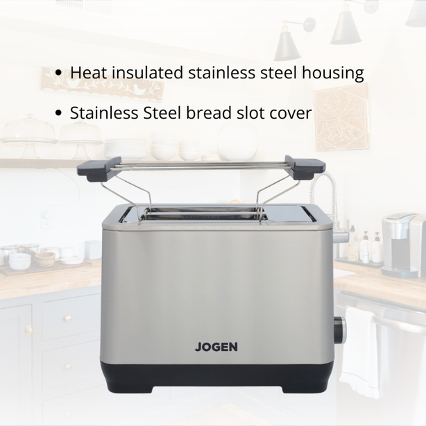 JOGEN BT 2215 2 Slot Automatic Bread Toaster 1000W