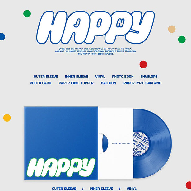 HAPPY (LP) (Internaltional Shipping)