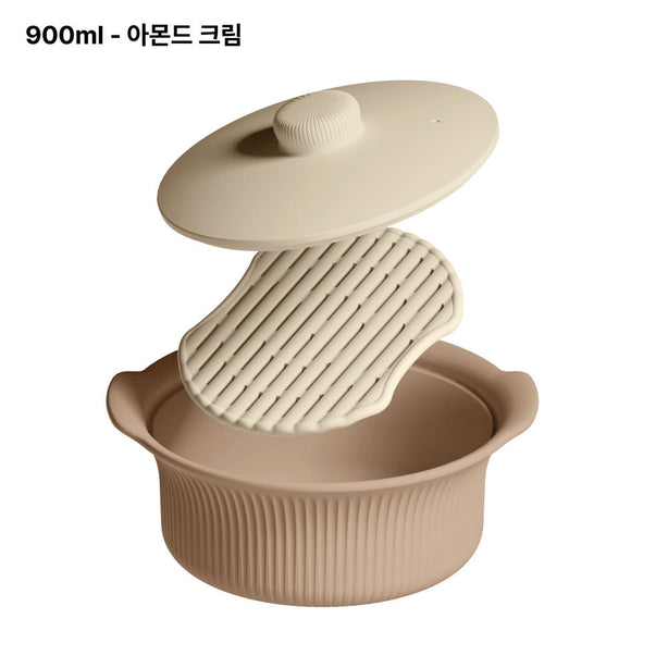 TGM Pleats Silicone Steamer 900ml [International Shipping]