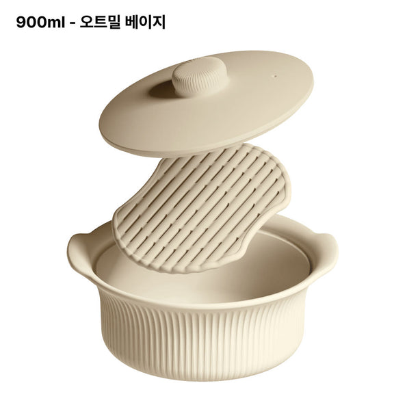 TGM Pleats Silicone Steamer 900ml [International Shipping]