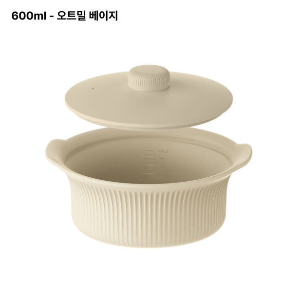 TGM Pleats Silicone Steamer 600ml [International Shipping]