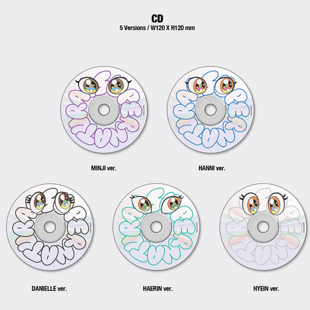 NewJeans 'Supernatural' NJ X MURAKAMI Cross Bag ver. (Set)(International Shipping)