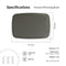 SalleMa Premium TPU Cutting Board