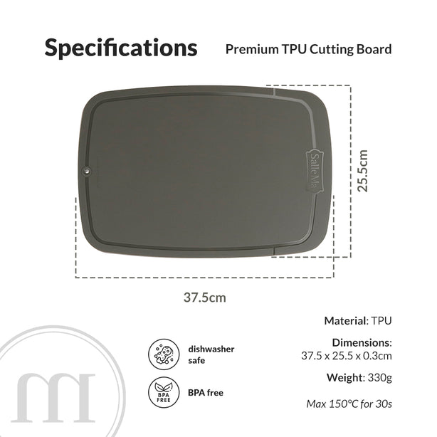 SalleMa Premium TPU Cutting Board