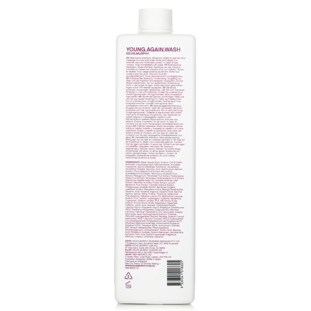 Young.again.wash (immortelle And Baobab Infused Restorative Softening Shampoo - To Dry Brittle Hair)
