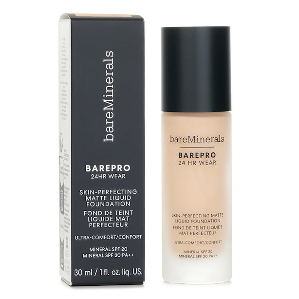 Barepro 24hr Wear Skin Perfecting Matte Liquid Foundation Mineral Spf 20 - # Fair 10 Neutral - 30ml/1oz