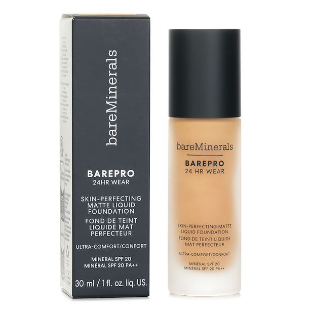 Barepro 24hr Wear Skin Perfecting Matte Liquid Foundation Mineral Spf 20 - # Light 22 Warm - 30ml/1oz