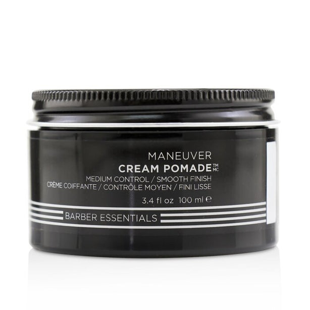 Brews Maneuver Cream Pomade (medium Control / Smooth Finish) - 100ml/3.4oz