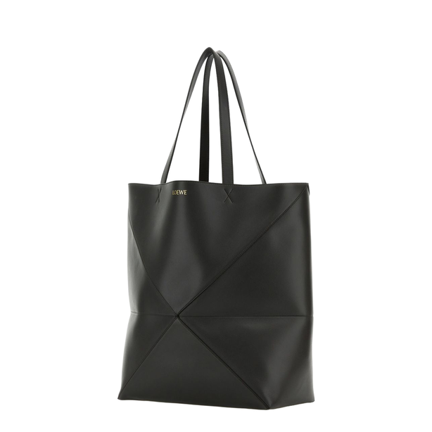 Puzzle XL Calfskin Tote - Dark Grey