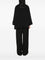 Tagliatore Black High Neck Buttoned Jacket