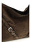Givenchy Medium Voyou Shoulder Bag in glossy leather - Ebony Brown
