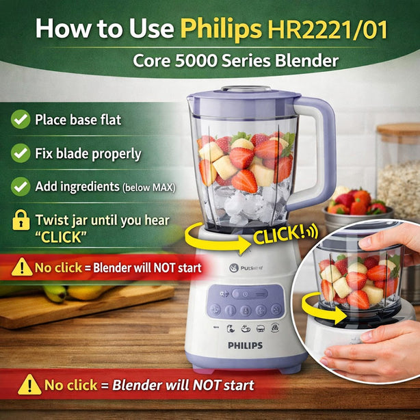Philips Series 5000 Blender Core - HR2221/01