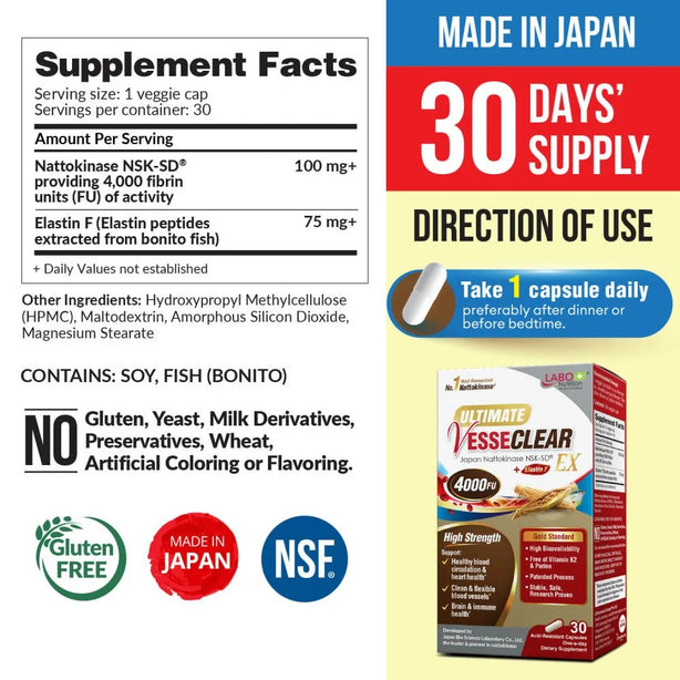 LABO Nutrition Ultimate VesseCLEAR EX