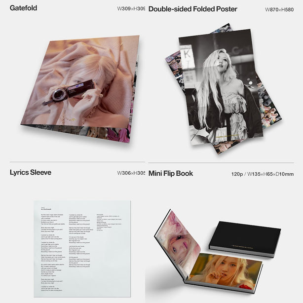 Rose LP Rose -R- Limited Edition with photo card set(International Shipping)