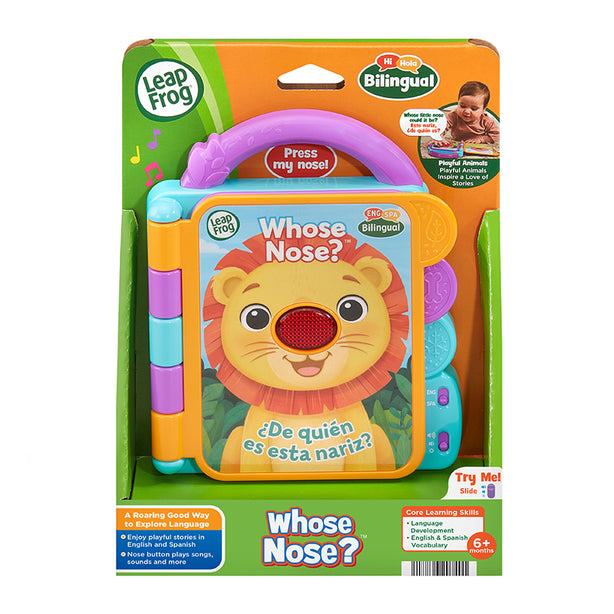 LeapFrog Whose Nose? Children Book | Early Learning Toy | 6 months+