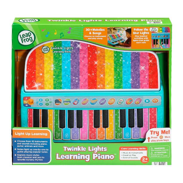 LeapFrog Twinkle Lights Learning Piano | Musical Toy | Piano Toy | Learning Toy | 2 years+