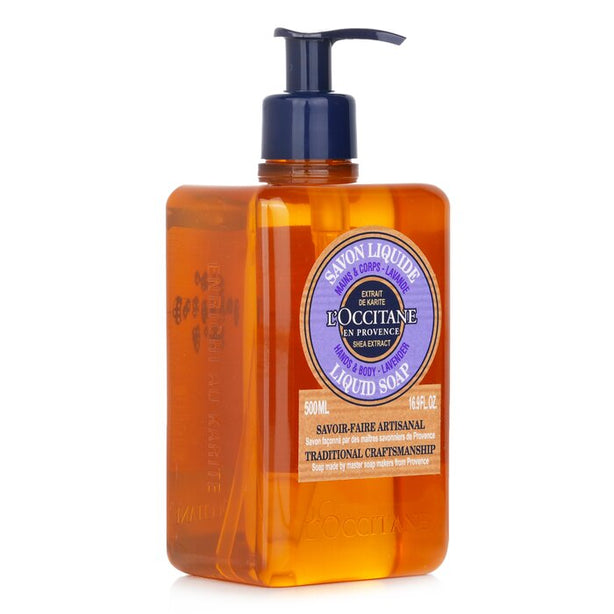 Lavender Liquid Soap For Hands & Body - 500ml/16.9oz