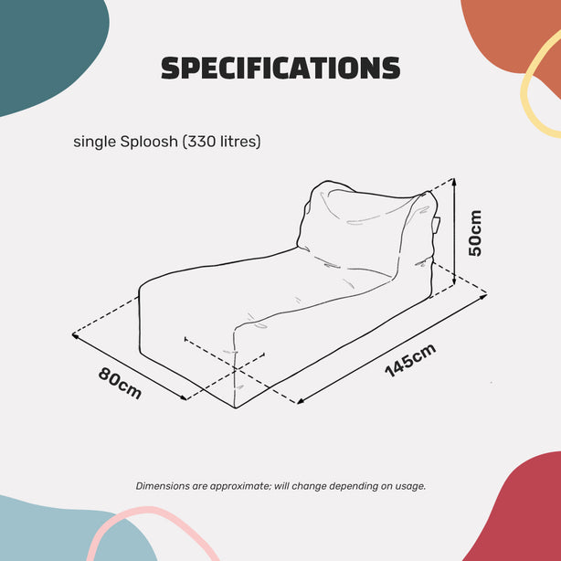 Sploosh Alfresco - Outdoor Doob Bean Bag Recliner