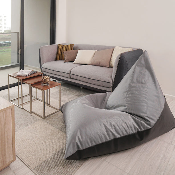 PLATOOPAT - dumpling-shaped doob bean bag lounger