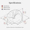 Arcadian - Cruelty-Free Fur SoftRock Living Bean Bag