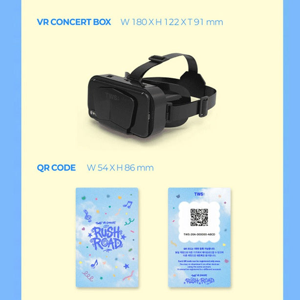 TWS Rush Road VR Concert Box (International Shipping)