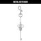 IVE WORLD TOUR SHOW WHAT I AM Metal Keychainl(International Shipping)