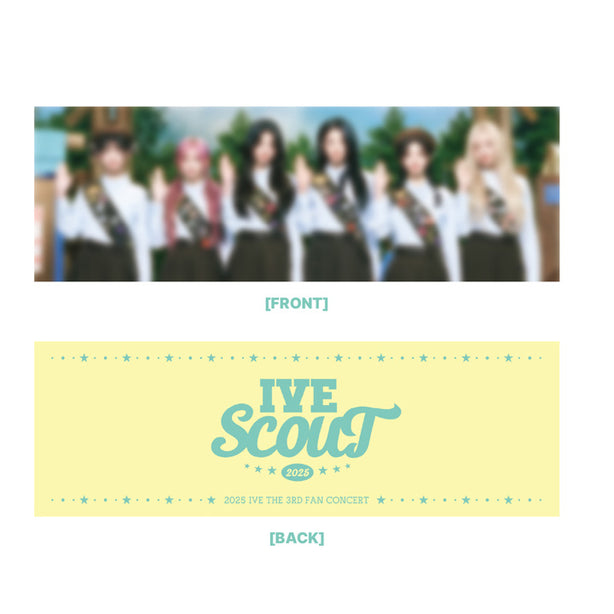 2025 IVE THE 3RD FAN CONCERT IVE SCOUT Photo Sloganl(International Shipping)