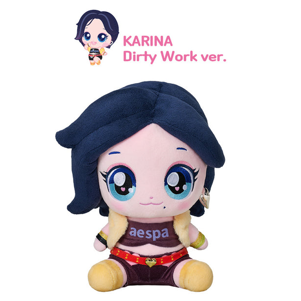 Teenieping X aespa - 25CM PLUSH DOLL Dity work ver.(International Shipping)