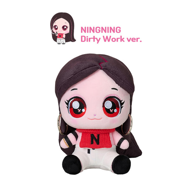 Teenieping X aespa - 25CM PLUSH DOLL Dity work ver.(International Shipping)