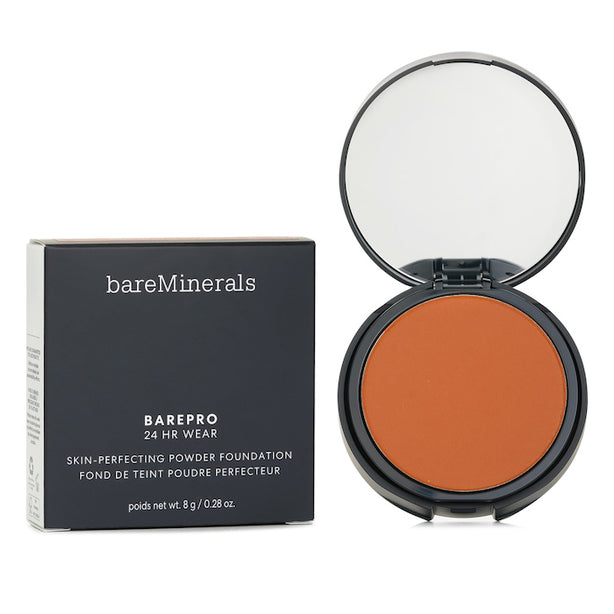 Barepro 24 Hr Skin Perfecting Powder Foundation - # Medium Deep 45 Neutral - 8g/0.28oz
