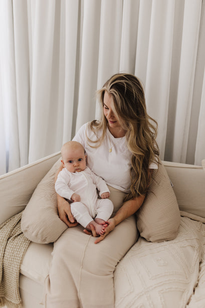 Theraline Muslin Maternity & Nursing Pillow
