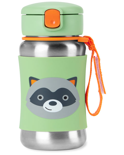 Skip Hop Zoo Stainless Steel Straw Bottle
