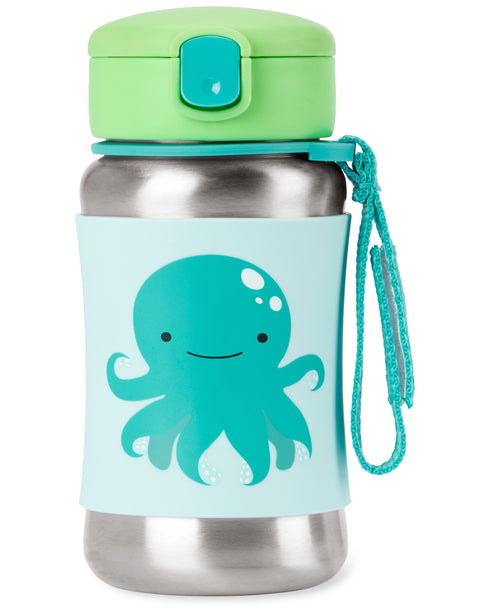 Skip Hop Zoo Stainless Steel Straw Bottle