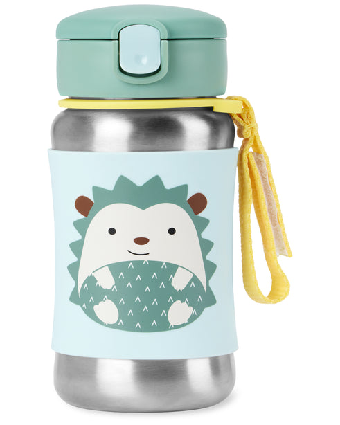 Skip Hop Zoo Stainless Steel Straw Bottle