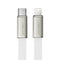 Acefast C24-01 Ultra-Thin Charging Data Cable USB-C to Lightning (1.2m) - White